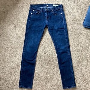 Rag & Bone indigo jean 28